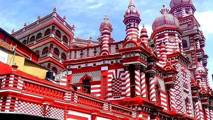 تور سریلانکا _ مسجد سرخ در کلمبو