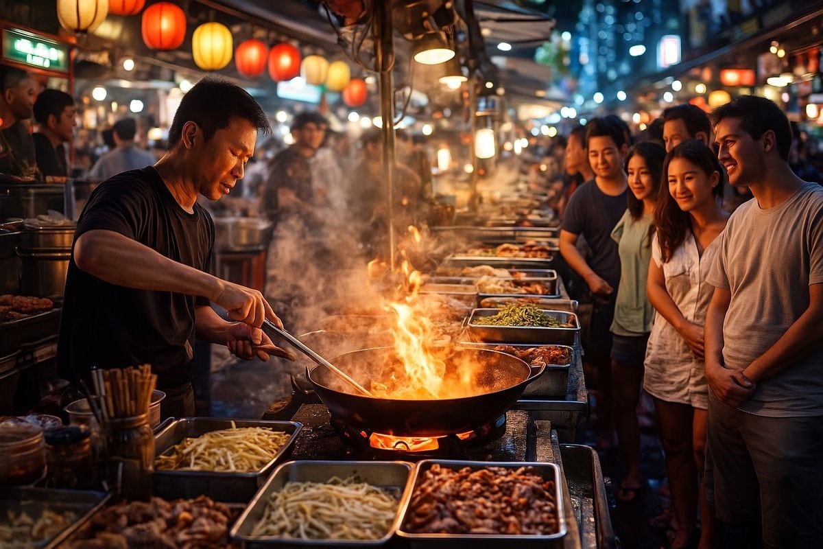 جالان آلور ، بهترین خیابان غذا در شهر کوالالامپور جالان آلور ، بهترین خیابان غذا در شهر کوالالامپور